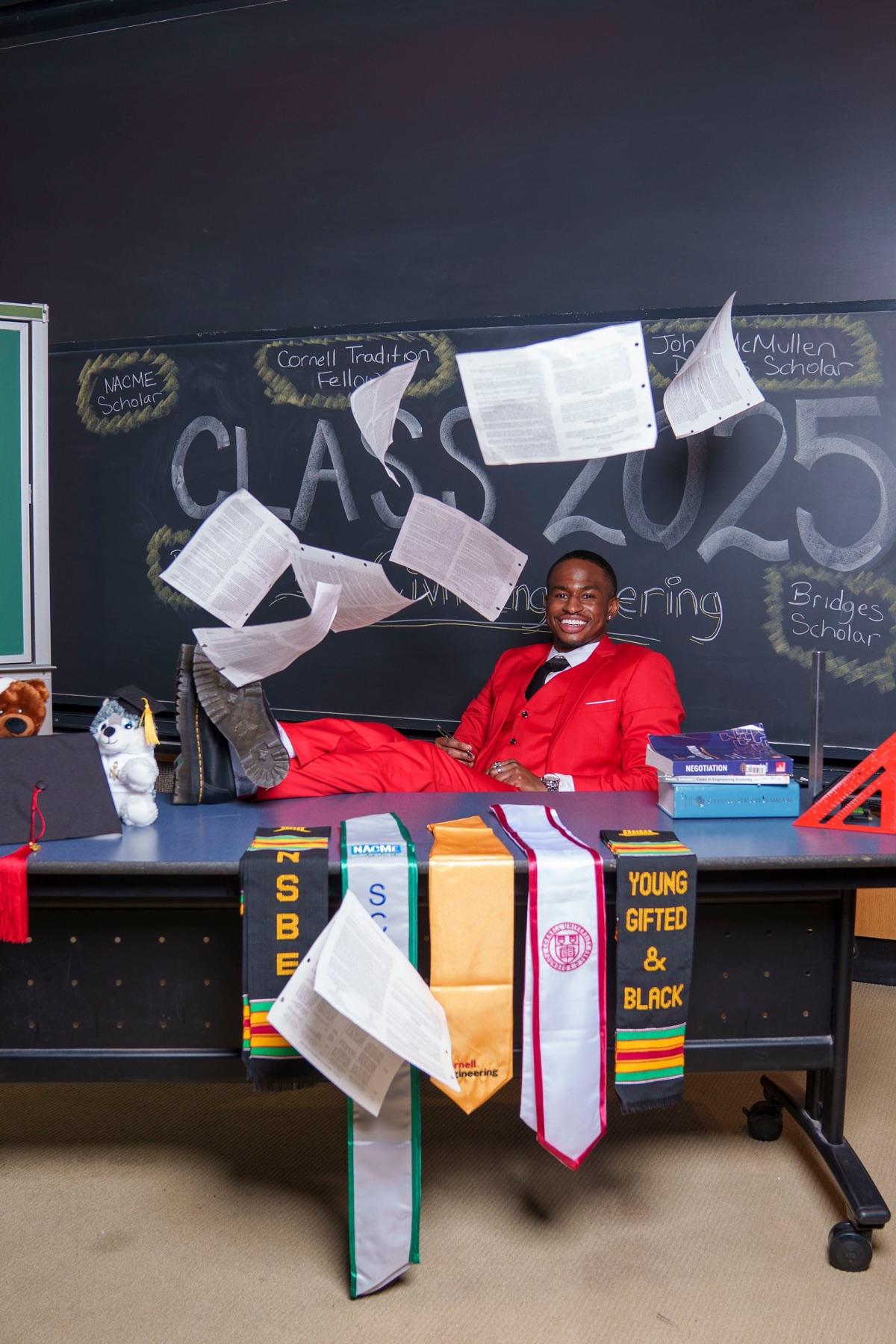 Graduation portrait by Michael Ojo